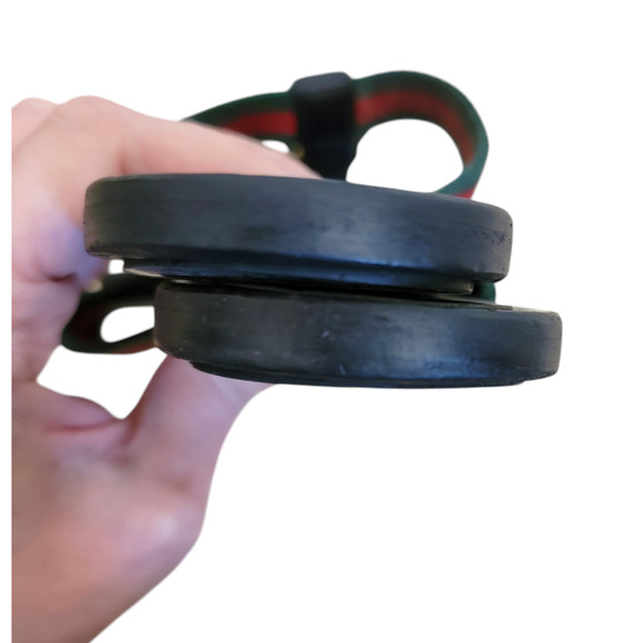 Gucci GG Black Web Thong Guccissima Sandals Logo Monogram Flip Flop 6.5 36.5 - Picture 5 of 12